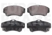 Bremsbelagsatz, Scheibenbremse Vorderachse EUROBRAKE 5502229316