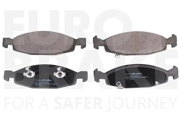 Bremsbelagsatz, Scheibenbremse Vorderachse EUROBRAKE 5502229322