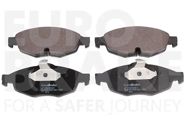 Bremsscheibe Hinterachse EUROBRAKE 58152015114