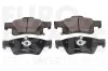 Bremsbelagsatz, Scheibenbremse Hinterachse EUROBRAKE 5502229329