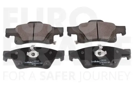 Bremsbelagsatz, Scheibenbremse Hinterachse EUROBRAKE 5502229329 Bild Bremsbelagsatz, Scheibenbremse Hinterachse EUROBRAKE 5502229329