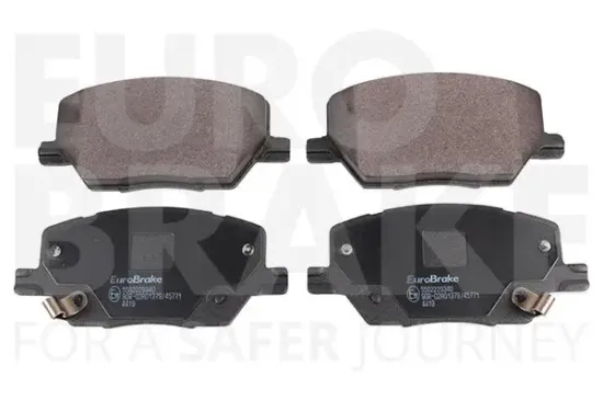 Bremsbelagsatz, Scheibenbremse Vorderachse EUROBRAKE 5502229340 Bild Bremsbelagsatz, Scheibenbremse Vorderachse EUROBRAKE 5502229340
