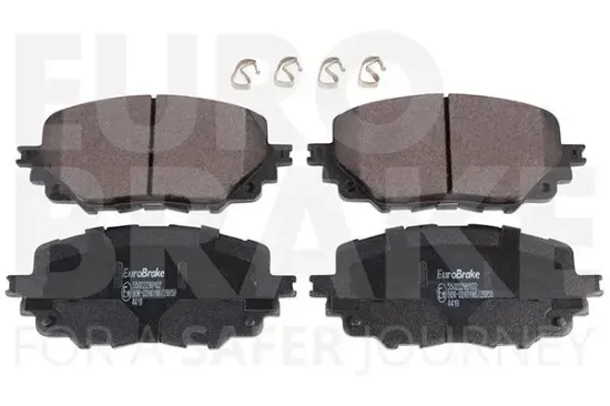 Bremsbelagsatz, Scheibenbremse EUROBRAKE 55022299102 Bild Bremsbelagsatz, Scheibenbremse EUROBRAKE 55022299102