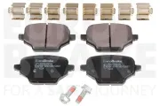 Bremsbelagsatz, Scheibenbremse Hinterachse EUROBRAKE 55022299105