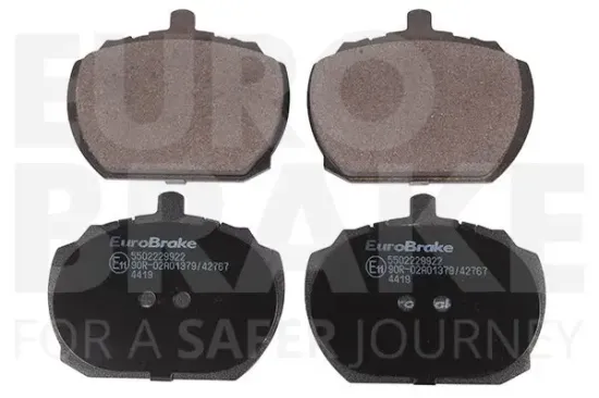 Bremsbelagsatz, Scheibenbremse EUROBRAKE 5502229922 Bild Bremsbelagsatz, Scheibenbremse EUROBRAKE 5502229922