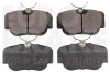 Bremsbelagsatz, Scheibenbremse Vorderachse EUROBRAKE 5502229937