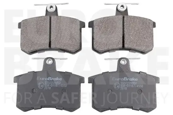 Bremsbelagsatz, Scheibenbremse EUROBRAKE 5502229952 Bild Bremsbelagsatz, Scheibenbremse EUROBRAKE 5502229952