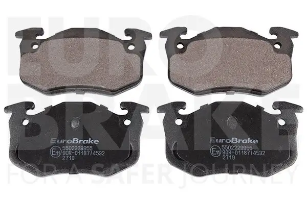 Bremsbelagsatz, Scheibenbremse EUROBRAKE 5502229955