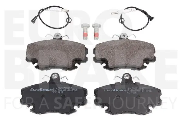 Bremsbelagsatz, Scheibenbremse EUROBRAKE 5502229957