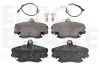 Bremsbelagsatz, Scheibenbremse EUROBRAKE 5502229957