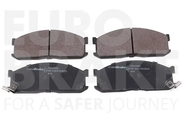 Bremsbelagsatz, Scheibenbremse EUROBRAKE 5502229961