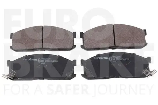 Bremsbelagsatz, Scheibenbremse EUROBRAKE 5502229961 Bild Bremsbelagsatz, Scheibenbremse EUROBRAKE 5502229961