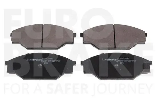 Bremsbelagsatz, Scheibenbremse Vorderachse EUROBRAKE 5502229963 Bild Bremsbelagsatz, Scheibenbremse Vorderachse EUROBRAKE 5502229963
