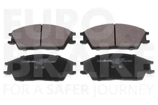 Bremsbelagsatz, Scheibenbremse Vorderachse EUROBRAKE 5502229967 Bild Bremsbelagsatz, Scheibenbremse Vorderachse EUROBRAKE 5502229967