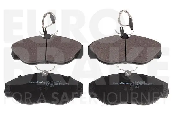 Bremsbelagsatz, Scheibenbremse EUROBRAKE 5502229974