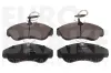 Bremsbelagsatz, Scheibenbremse Vorderachse EUROBRAKE 5502229975