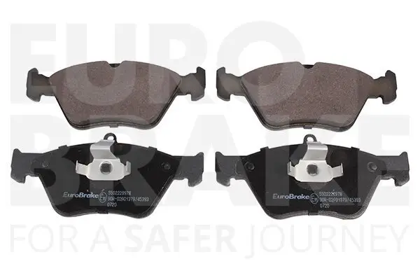 Bremsbelagsatz, Scheibenbremse Vorderachse EUROBRAKE 5502229978