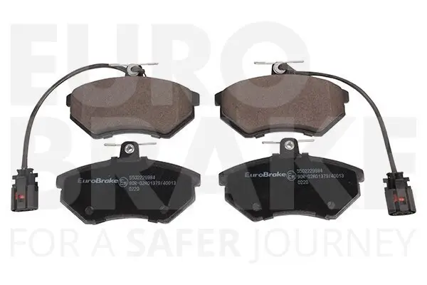 Bremsbelagsatz, Scheibenbremse Vorderachse EUROBRAKE 5502229984