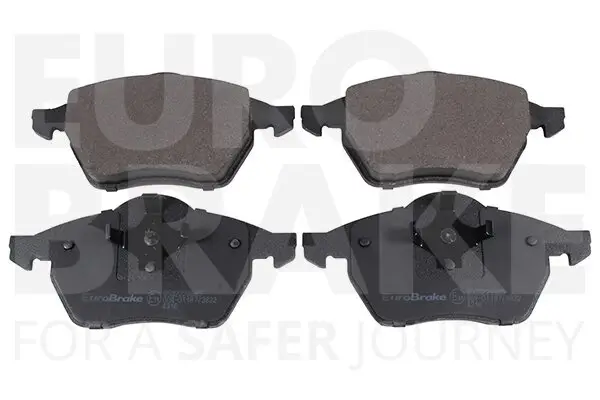 Bremsbelagsatz, Scheibenbremse Vorderachse EUROBRAKE 5502229985