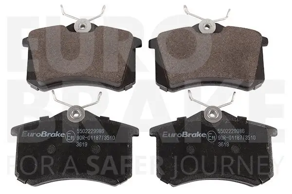 Bremsbelagsatz, Scheibenbremse EUROBRAKE 5502229986