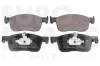 Bremsbelagsatz, Scheibenbremse Vorderachse EUROBRAKE 5502229997