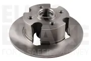 Bremsscheibe Hinterachse EUROBRAKE 5815201533