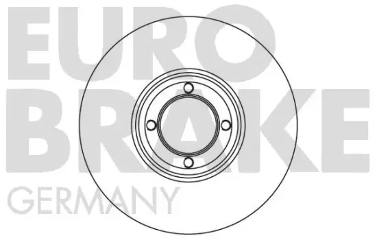 Bremsscheibe EUROBRAKE 5815201563 Bild Bremsscheibe EUROBRAKE 5815201563
