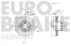 Bremsscheibe Vorderachse EUROBRAKE 5815201564 Bild Bremsscheibe Vorderachse EUROBRAKE 5815201564