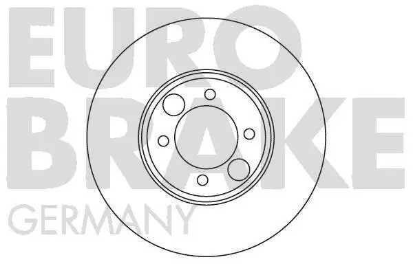 Bremsscheibe EUROBRAKE 5815201566