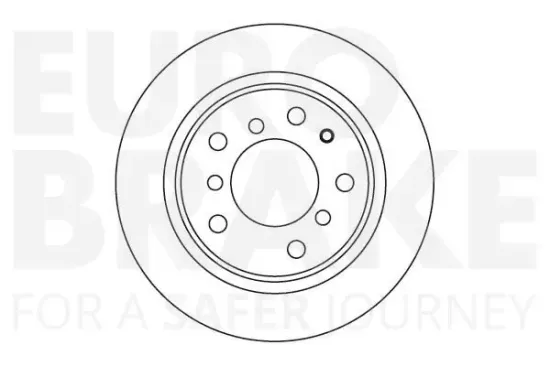 Bremsscheibe EUROBRAKE 5815201582 Bild Bremsscheibe EUROBRAKE 5815201582