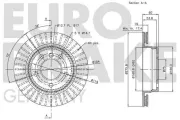 Bremsscheibe EUROBRAKE 5815201943