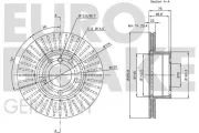 Bremsscheibe EUROBRAKE 5815201944