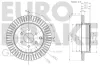 Bremsscheibe Hinterachse EUROBRAKE 5815202281 Bild Bremsscheibe Hinterachse EUROBRAKE 5815202281
