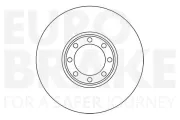 Bremsscheibe Vorderachse EUROBRAKE 5815202581