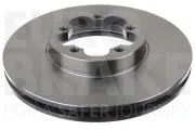 Bremsscheibe Vorderachse EUROBRAKE 5815202587