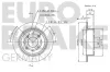 Bremsscheibe Hinterachse EUROBRAKE 5815202621 Bild Bremsscheibe Hinterachse EUROBRAKE 5815202621