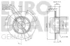 Bremsscheibe Vorderachse EUROBRAKE 5815203306 Bild Bremsscheibe Vorderachse EUROBRAKE 5815203306