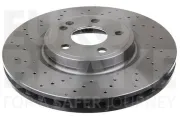 Bremsscheibe Vorderachse EUROBRAKE 58152033124