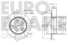 Bremsscheibe Hinterachse EUROBRAKE 5815203318 Bild Bremsscheibe Hinterachse EUROBRAKE 5815203318