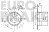 Bremsscheibe Hinterachse EUROBRAKE 5815203333 Bild Bremsscheibe Hinterachse EUROBRAKE 5815203333