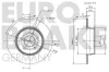 Bremsscheibe EUROBRAKE 5815203342 Bild Bremsscheibe EUROBRAKE 5815203342
