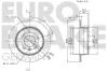 Bremsscheibe Hinterachse EUROBRAKE 5815203355 Bild Bremsscheibe Hinterachse EUROBRAKE 5815203355