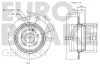 Bremsscheibe Hinterachse EUROBRAKE 5815203376 Bild Bremsscheibe Hinterachse EUROBRAKE 5815203376