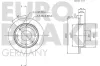 Bremsscheibe Vorderachse EUROBRAKE 5815203407 Bild Bremsscheibe Vorderachse EUROBRAKE 5815203407