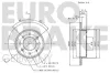 Bremsscheibe Hinterachse EUROBRAKE 5815203513 Bild Bremsscheibe Hinterachse EUROBRAKE 5815203513