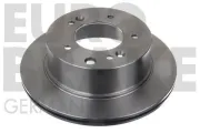 Bremsscheibe Hinterachse EUROBRAKE 5815203520