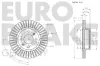 Bremsscheibe Vorderachse EUROBRAKE 5815203529 Bild Bremsscheibe Vorderachse EUROBRAKE 5815203529