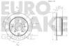Bremsscheibe Hinterachse EUROBRAKE 5815203679 Bild Bremsscheibe Hinterachse EUROBRAKE 5815203679