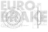 Bremsscheibe Hinterachse EUROBRAKE 5815203542 Bild Bremsscheibe Hinterachse EUROBRAKE 5815203542