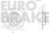 Bremsscheibe Hinterachse EUROBRAKE 5815203664 Bild Bremsscheibe Hinterachse EUROBRAKE 5815203664